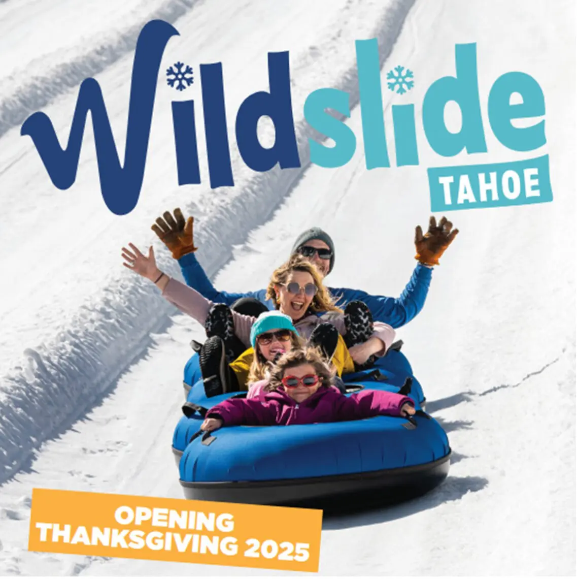 Tube Sign Wildslide Tahoe
