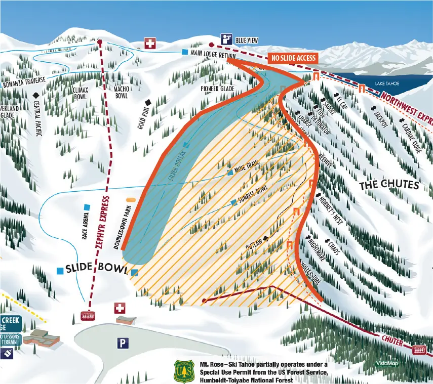 Giant Slalom Race Map