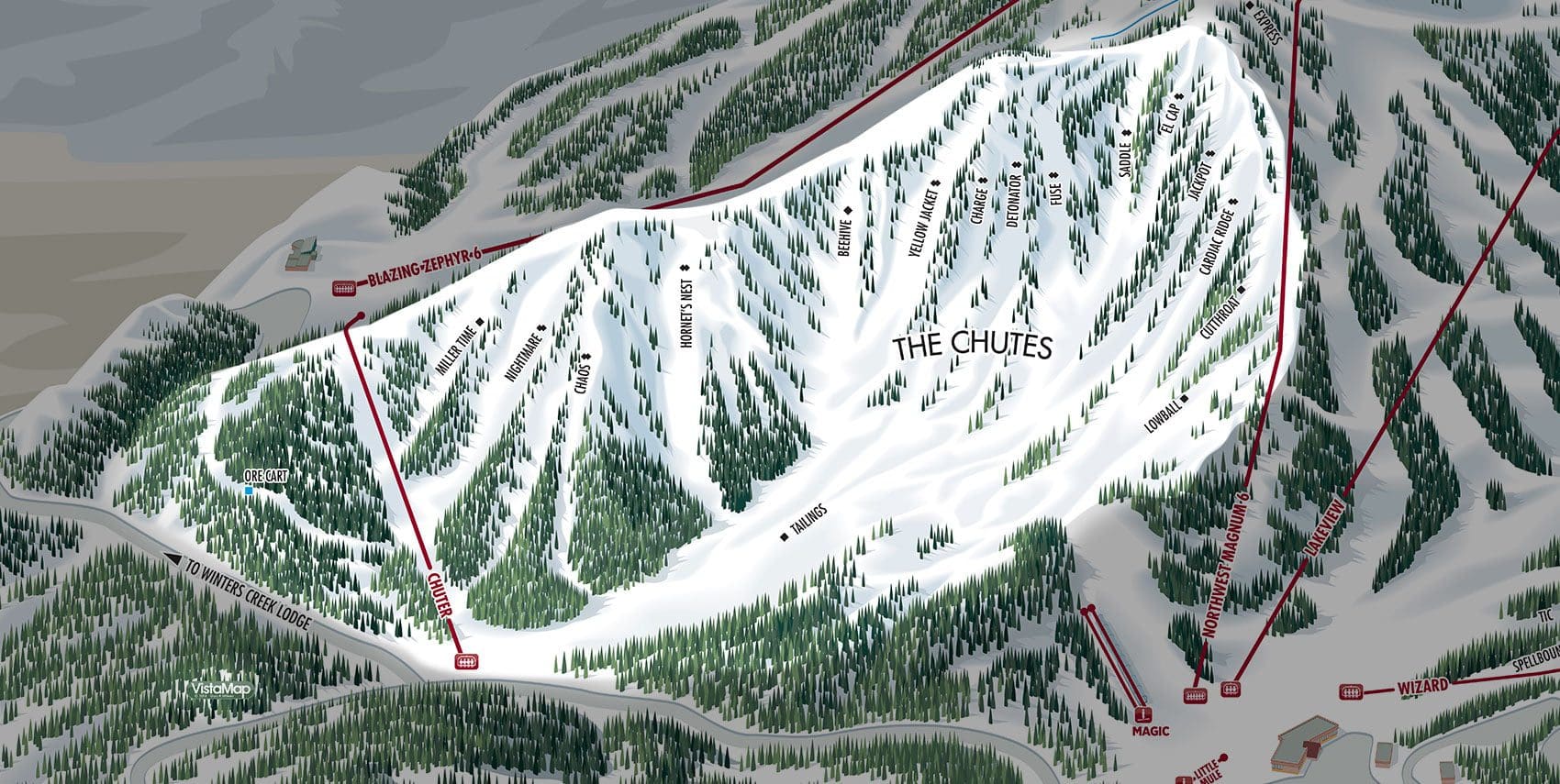 Steep 16 Chutes Mt. Rose Ski Tahoe