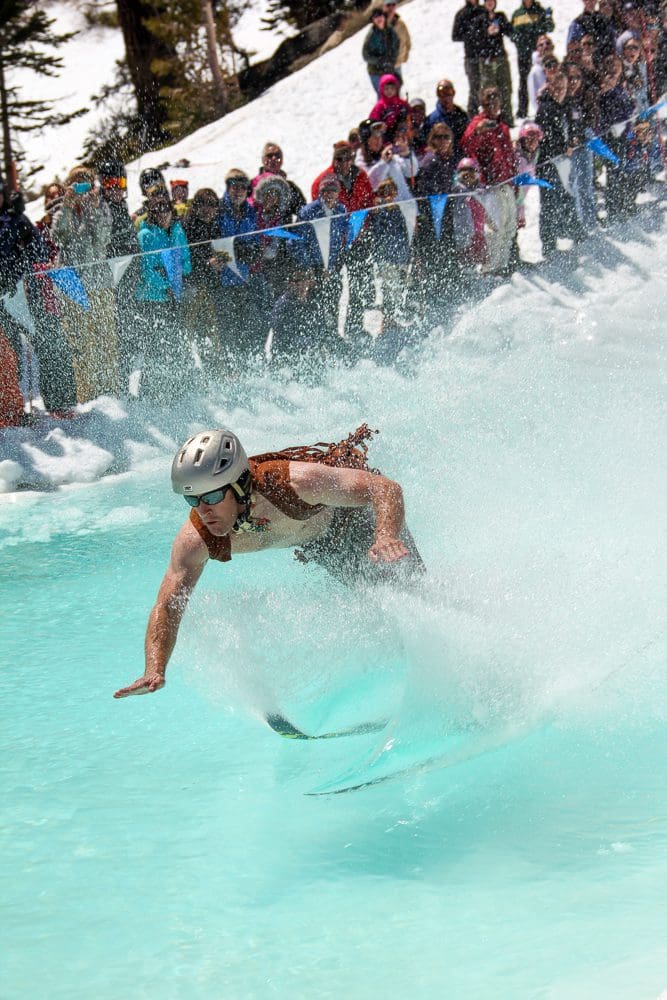 Pond Skim 2023 Mt. Rose Ski Tahoe